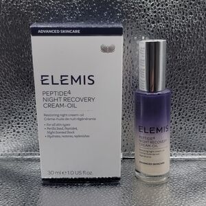 NEW ELEMIS - Peptide4 Night Recovery Cream Oil 1 oz